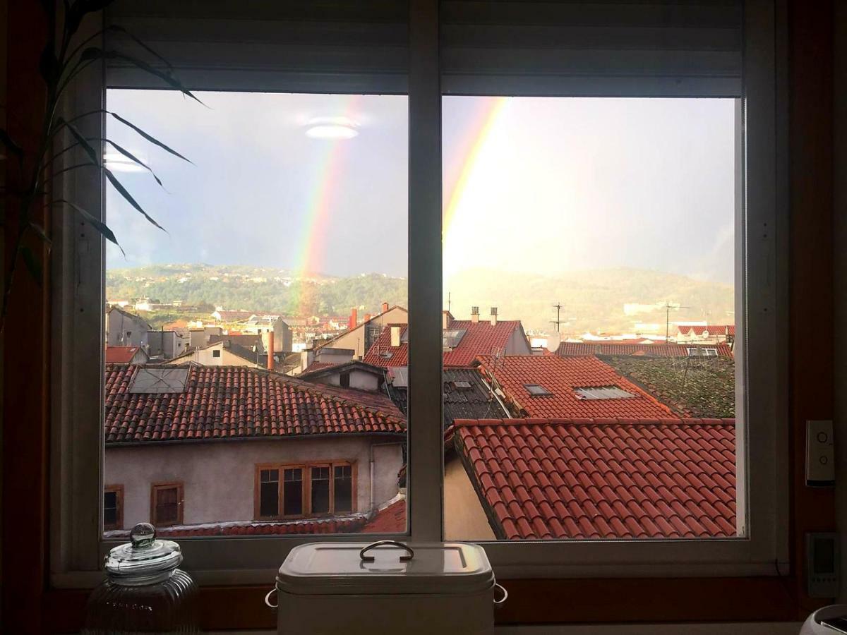 Ferienwohnung Duplex Luminoso Con Vistas En El Centro De Ourense Exterior foto